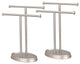 50001-2, Hand Towel Holder,, Satin Nickel, 13 1/2"High, Set of 2