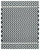 Rug N Carpet - Handmade Wool 9' 1'' x 11' 11'' Modern Design Dhurrie Kilim Rug