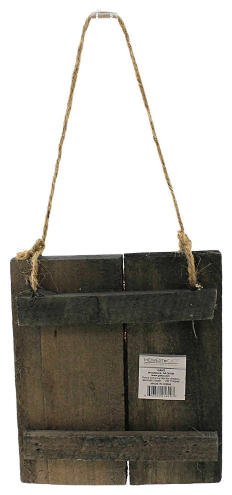 Home Flower Wall Decor Burlap Wood S Rustic Natural Potted Daisy