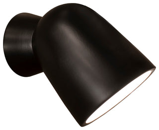 Splash Outdoor Wall Sconce, Carbon Matte Black, Integrated LED