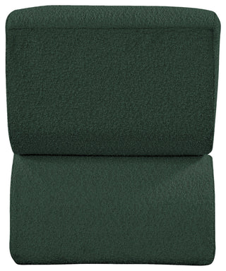 Desiree Boucle Fabric Upholstered Accent Chair, Green