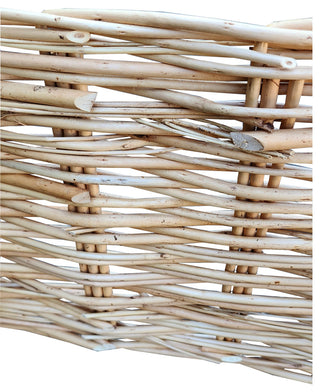 Debarked Willow Raised Bed