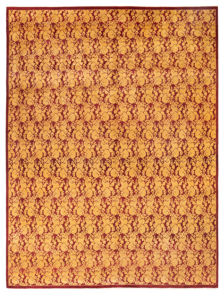 Mogul, One-of-a-Kind Hand-Knotted Area Rug Red, 10'2"x13'6"