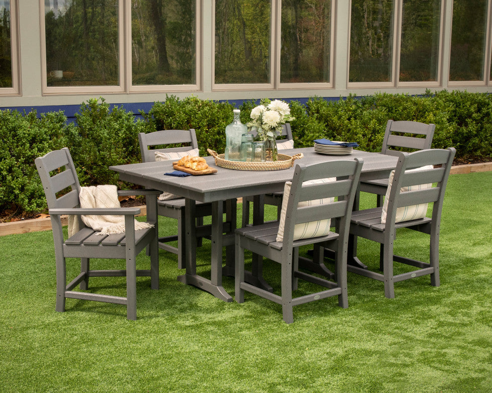 Farmhouse 37" x 72" Dining Table, Black