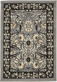 Unique Loom Dark Gray Espahan Cape Cod 2' 2 x 3' 0 Area Rug