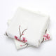 Cherry Blossom Embroidery 2 Piece Pillow Covers, Pink, 20" X 20"