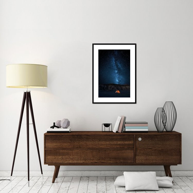 "The Sky Is My Blanket" Framed Digital Print by John Fan, 28"x38"