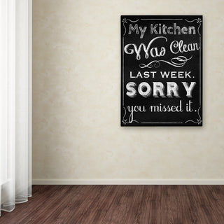 Tina Lavoie 'Missed It' Canvas Art, 35" x 47"