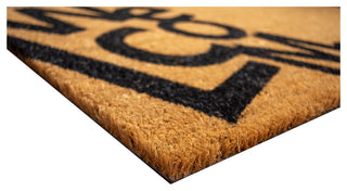 Calloway Mills Angle Welcome Doormat, Natural/Black, 24x36