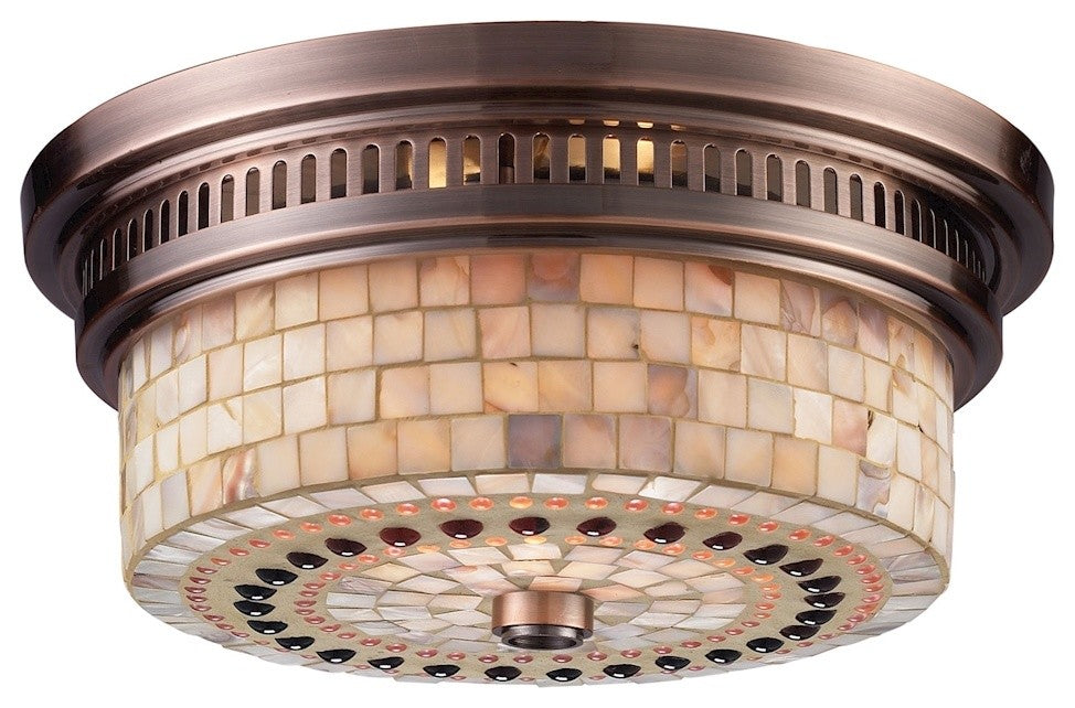 ELK LIGHTING 66441-2 Chadwick 2-Light Flush