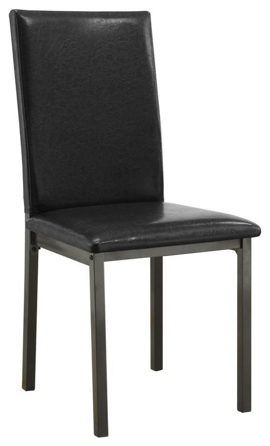 Garza Upholstered Dining Chairs Black (Set of 2)
