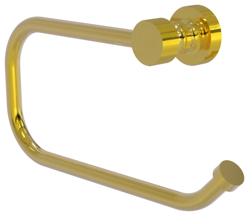 Foxtrot European Style Toilet Tissue Holder, Polished Brass