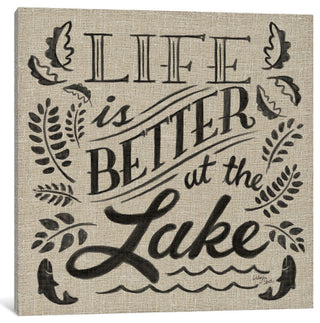 "Lake Lake" by Wellington Studio, 26x26x1.5