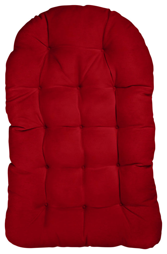 Noble Gray Indoor Red Egg Chair Cushion