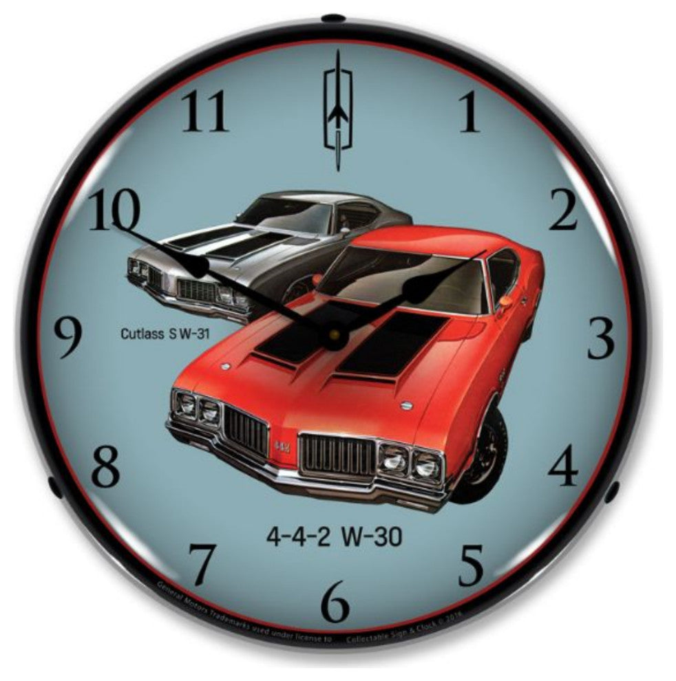 GM1701719 1970 442 W-30 and W-31 Clock
