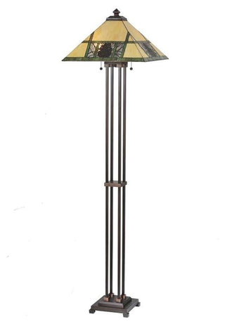 Meyda lighting 106488 63" High Pinecone Ridge Floor Lamp