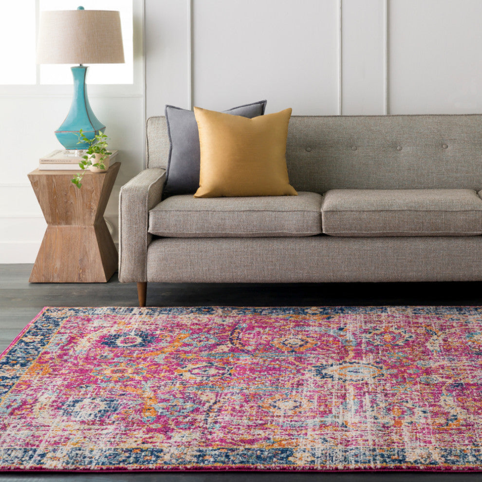 Surya Harput HAP-1013 Traditional Area Rug, Garnet, 10' x 14' Rectangle
