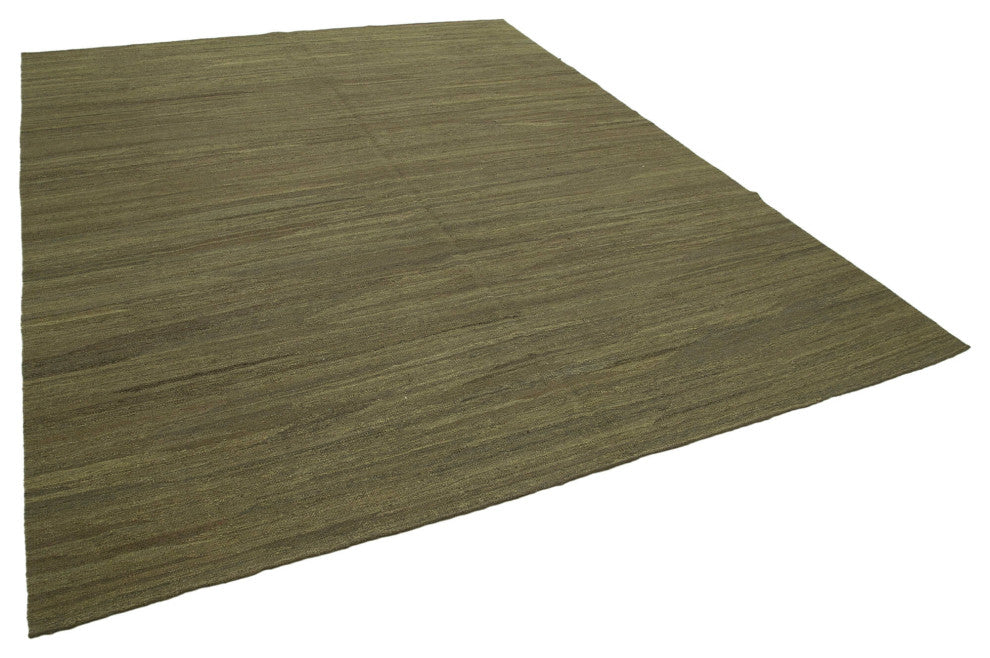 Rug N Carpet - Hand-knotted Oriental 8' 4'' x 10' 3'' Flatweave Wool Kilim Rug