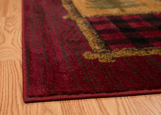 United Weavers Affinity Lodge Mosaic Multi Accent Rug 1'10x3'