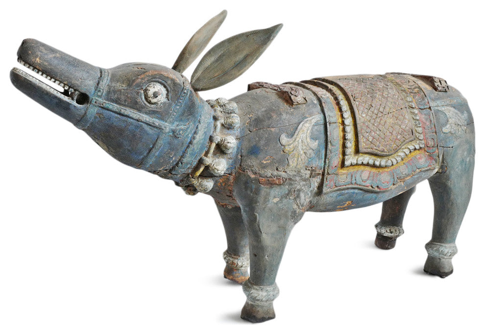 Consigned Antique Thai Makara Figure