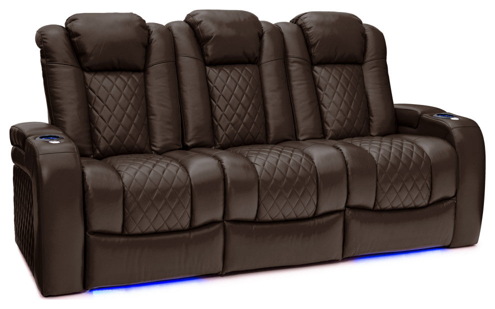 Seatcraft Euphoria Home Theater Seating, Brown, Sofa