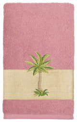 Colton Embellished Hand Towel, Tea Rose