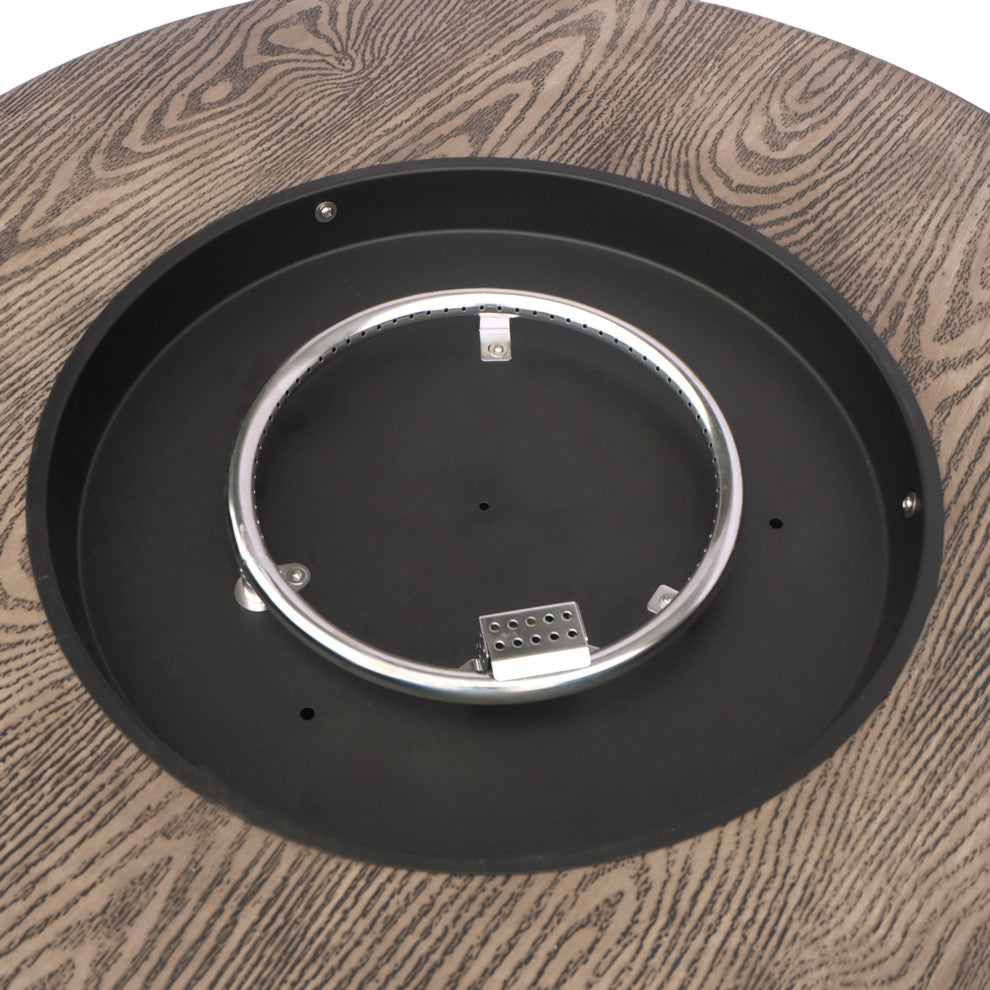 Bremen Outdoor 50,000 BTU Circular Fire Pit, No Tank Holder