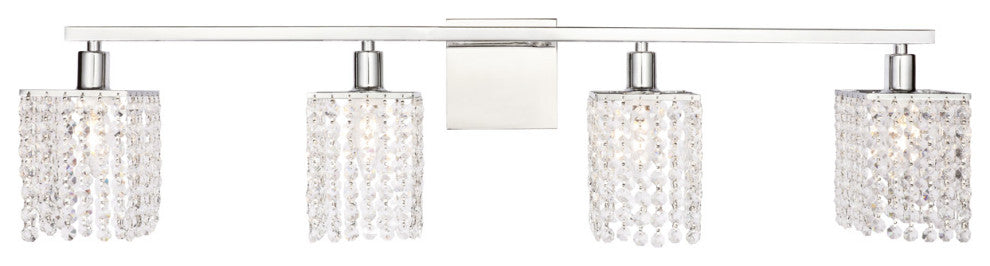 Elegant Lighting Phineas Four Light Wall Sconce LD7013C