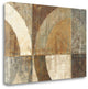 "Circular Sculpture" By Wild Apple Portfolio, Giclee on Gallery Wrap Canvas