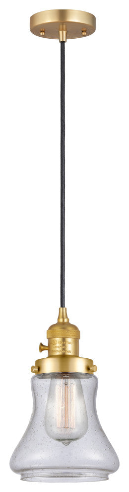 INNOVATIONS 201CSW-SG-G194 1-Light Mini Pendant Satin Gold