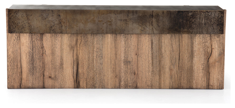 Bingham Console Table-Distressed Iron