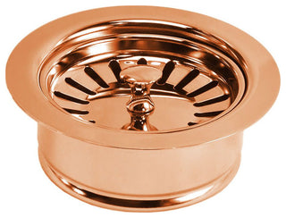 Native Trails DR340 3-1/2" Basket Strainer - Weathered Copper