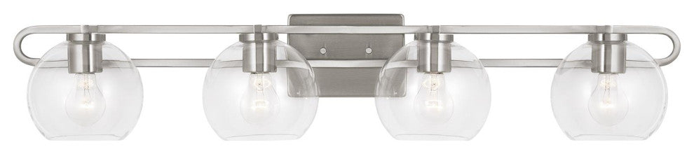 Codyn Four Light Wall / Bath, Brushed Nickel