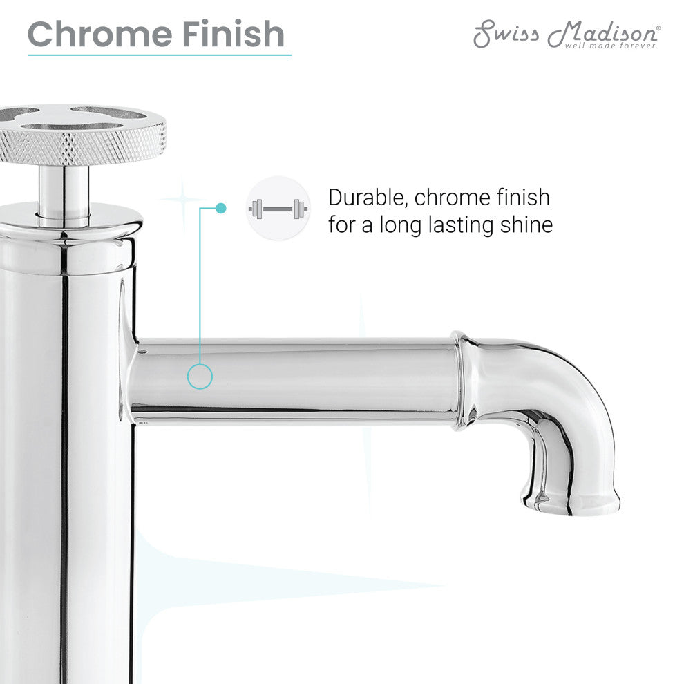 Avallon 7" Single Handle, Bathroom Faucet, Chrome