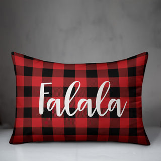 Falala, Buffalo Check Plaid 14x20 Lumbar Pillow