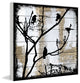 Marmont Hill, "Bird Committee" by Vicki Butler Painting Print, White Wood