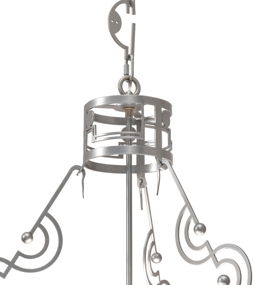 25 Wide Revival Deco Cilindro Inverted Pendant
