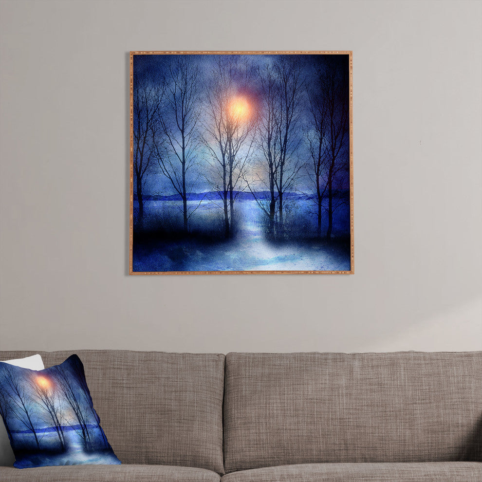 Deny Designs Viviana Gonzalez Winter Sonata Framed Wall Art