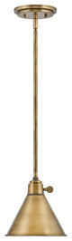 Hinkley Arti Extra Small Pendant, Heritage Brass