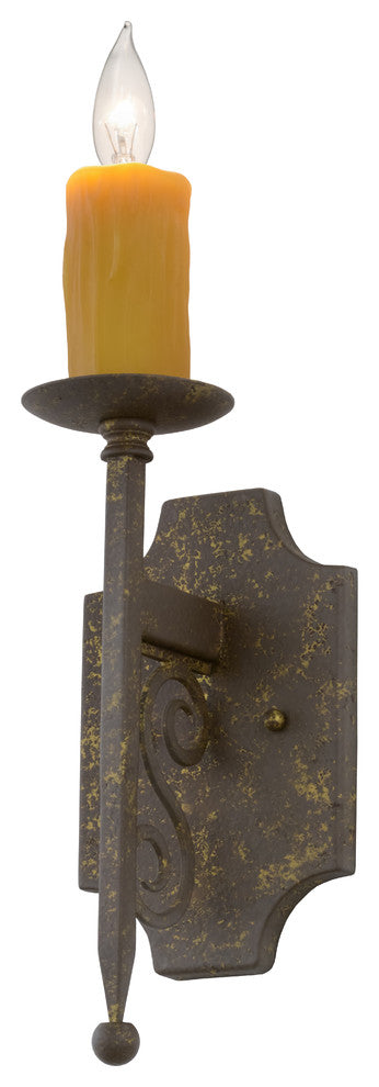 5W Toscano 1 Light Wall Sconce