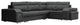 LUCAS Sectional Sleeper Sofa, Right