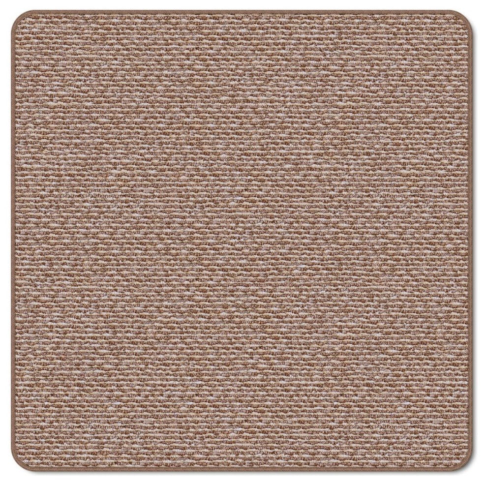 Skid-Resistant Area Rug Praline Brown, 4'x6'