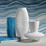 Falko Powder Glass Vase, Medium-11.25"