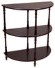 Half Moon, Console /End Table in Expreso Finish