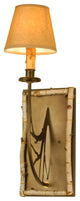 6W Birchwood Wall Sconce