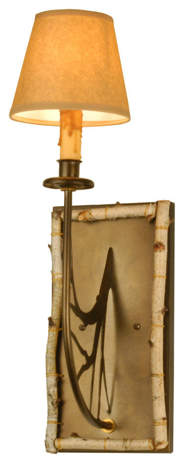 6W Birchwood Wall Sconce