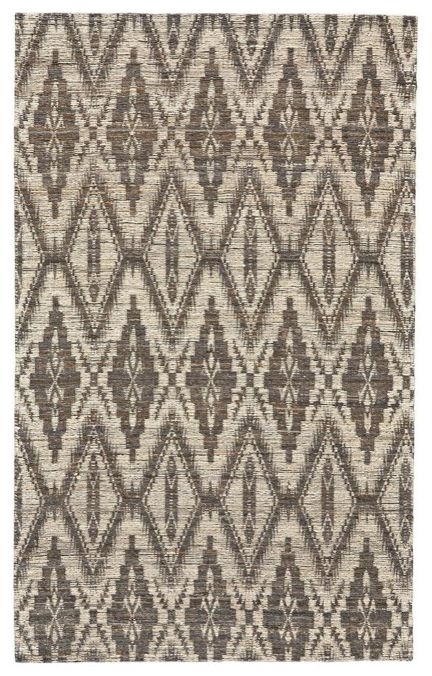 Weave & Wander Lacombe Rug, Silver/Gray, 9'6"x13'6"