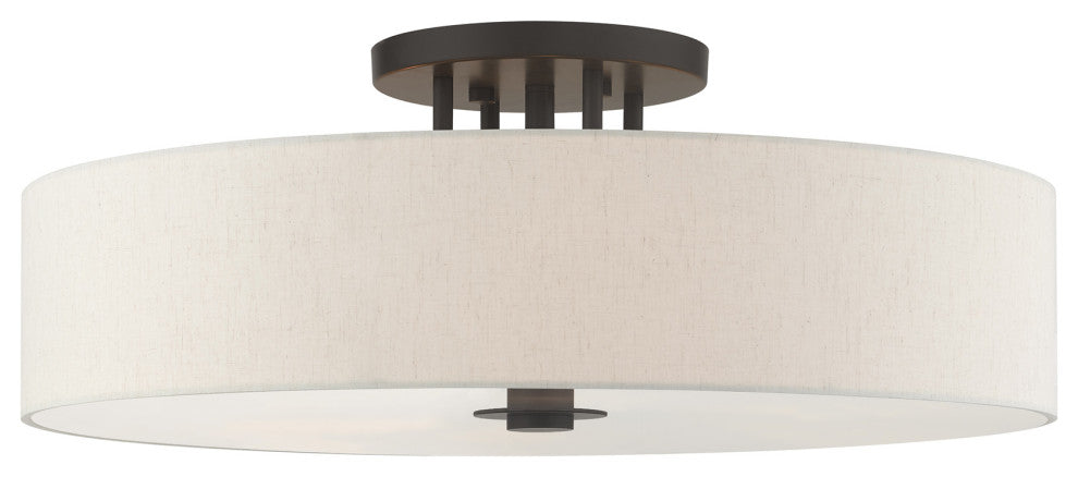 English Bronze Timeless, Transitional, Versatile, Semi Flush