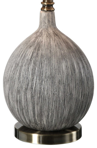 Uttermost Hedera Textured Ivory Table Lamp