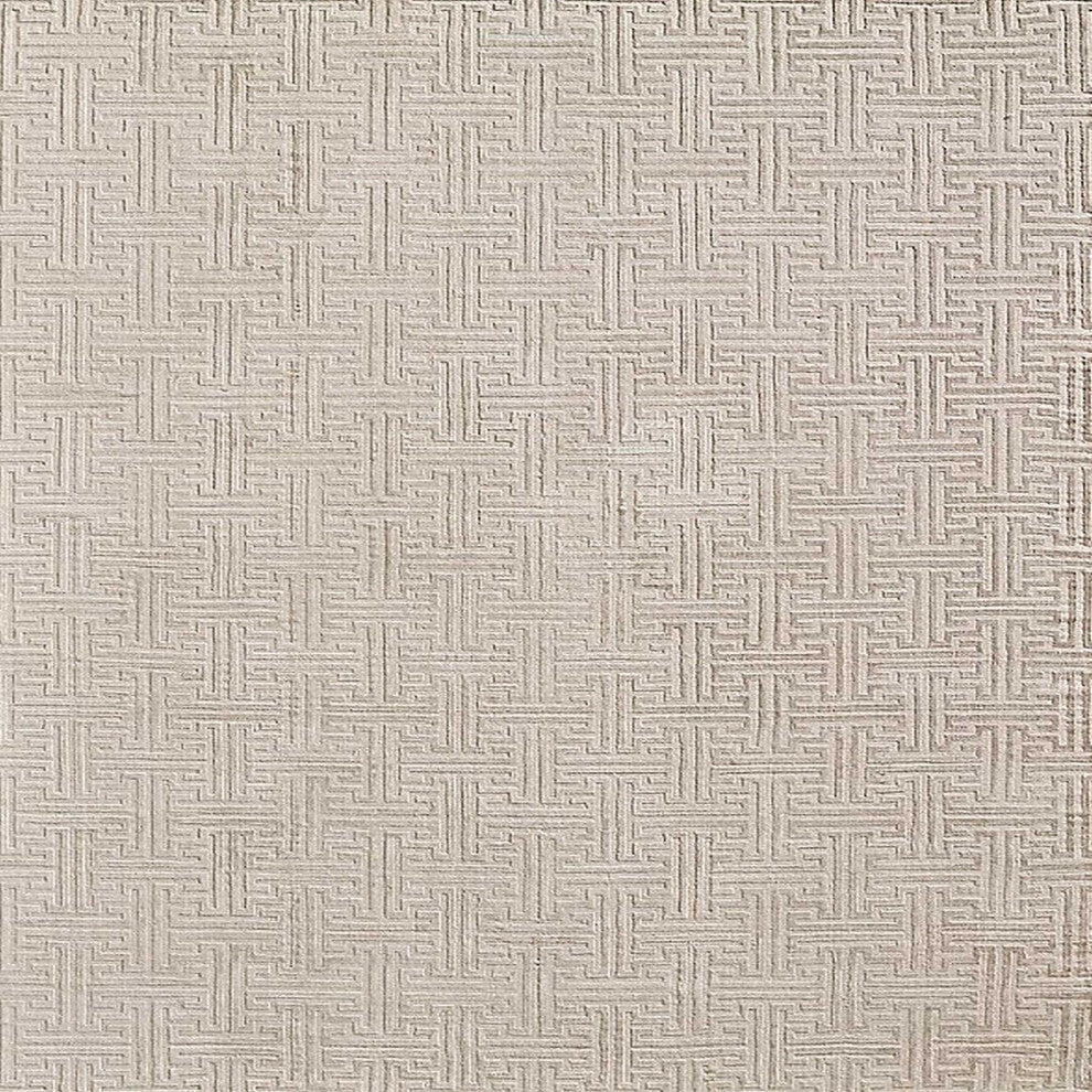 Ahgly Company Indoor Square Mid-Century Modern Area Rugs, 8' Square